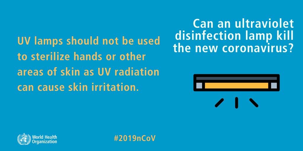 You are currently viewing Can an ultraviolet disinfection lamp kill the new coronavirus